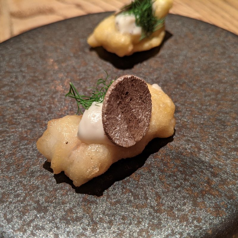 揚げたて穴子フリット(sio)