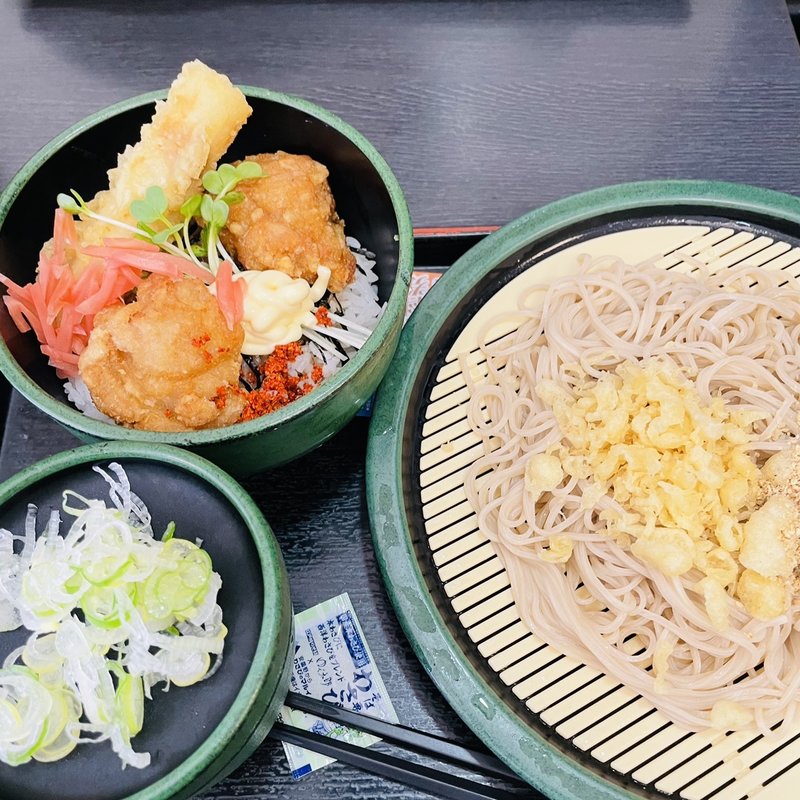 二枚盛り 天かす(ゆで太郎 本所吾妻橋店  )