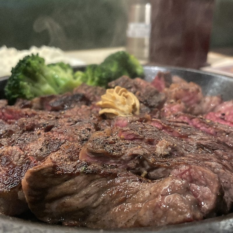 ワイルドステーキ450ｇ(いきなり！ステーキ UENO3153店)