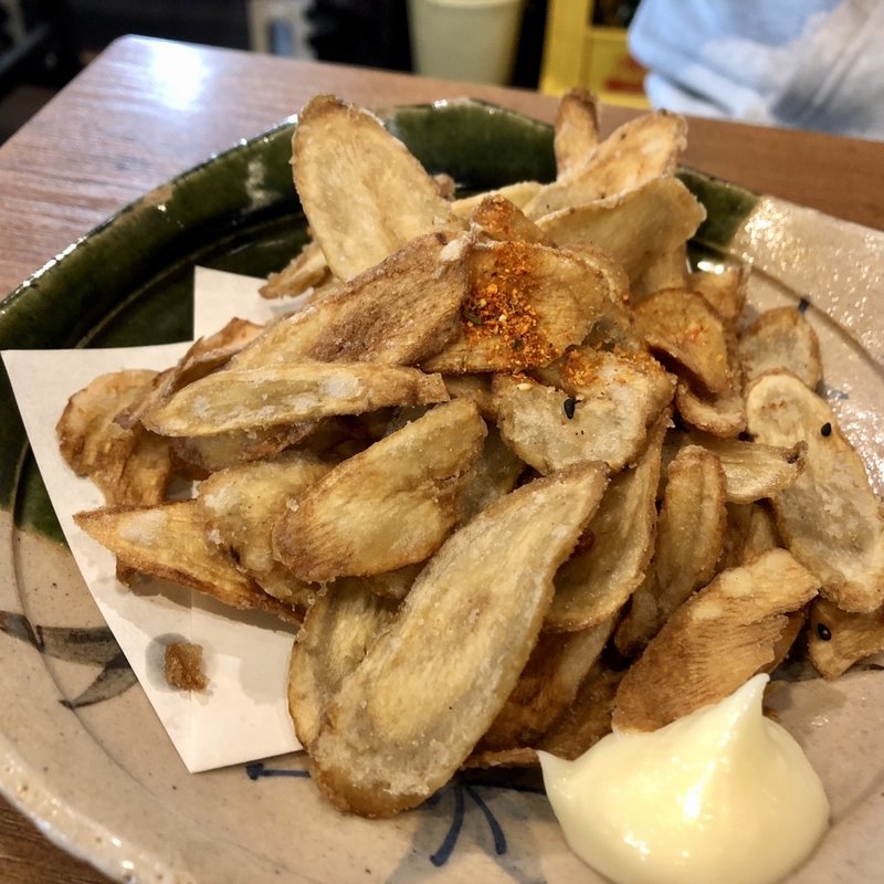 ごぼうの唐揚げ(居酒屋ビッグ 川越駅前店)