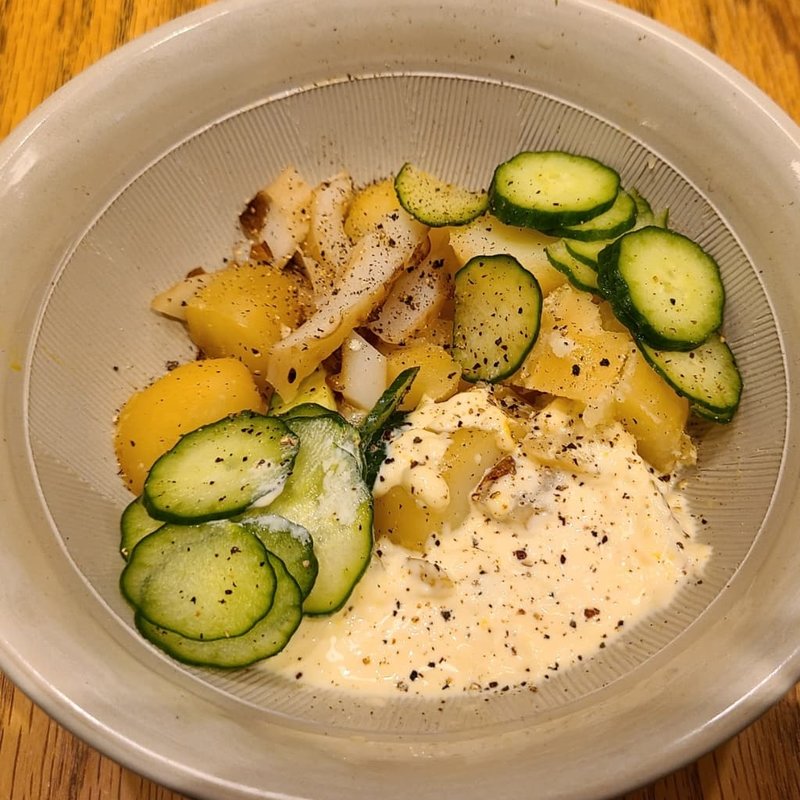 おでんポテサラ(おでん・自家製さつま揚げ 福島屋)