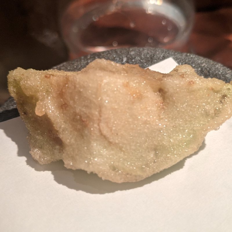 翡翠茄子のフリット(ヴィネリア セコンド イル グスト)