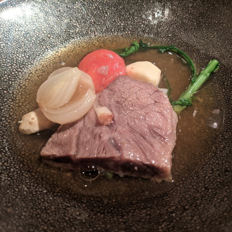 和牛ほほ肉のポッリーニ(ヴィネリア セコンド イル グスト)