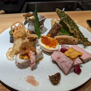 メインプレート(和食割烹 やまぼうし)