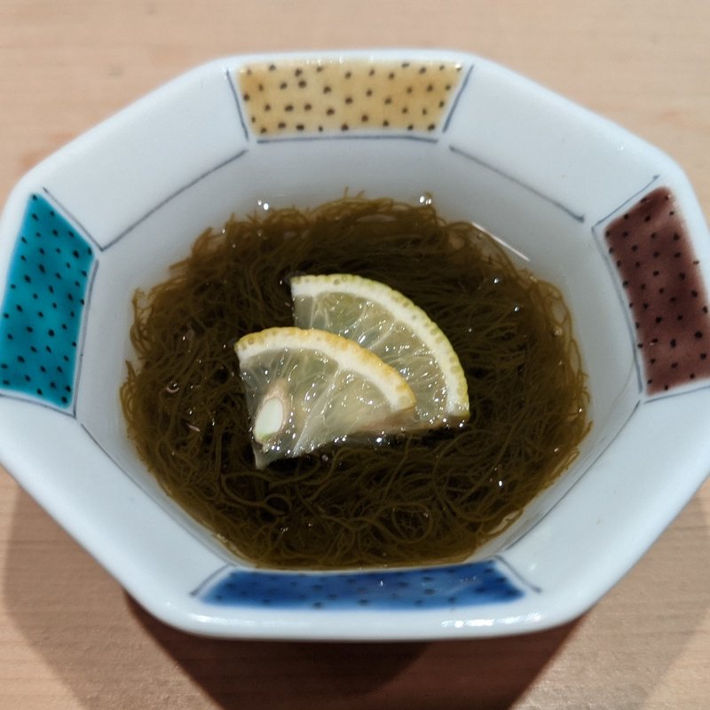 もずく(鮨 近藤 )