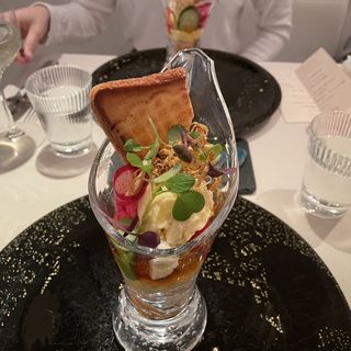 季節の野菜パフェ(Restaurant AIDA 恵比寿)