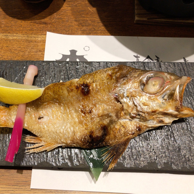 のどくろ塩焼き(半身)(魚沼釜蔵 ぽんしゅ館 )