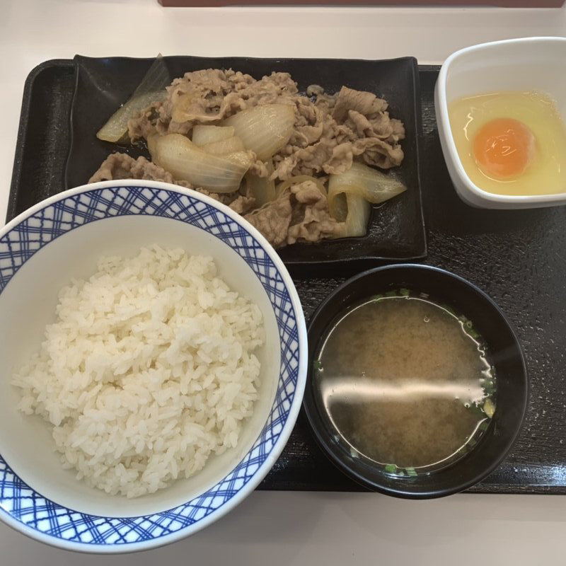 牛皿定食　特盛(吉野家 4号線松森店 )