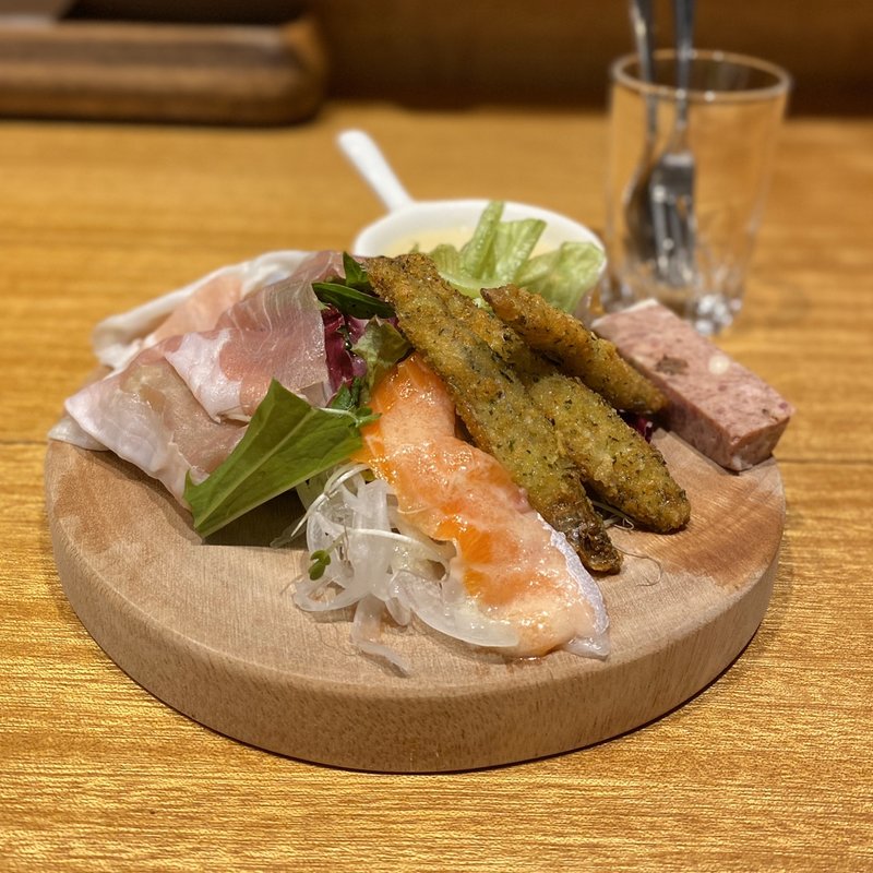 前菜の盛り合わせ(津daRumA)