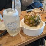 生しぼりパインサワー(三崎まぐろ専門店 Tunaがる 横浜ドリームランド店)