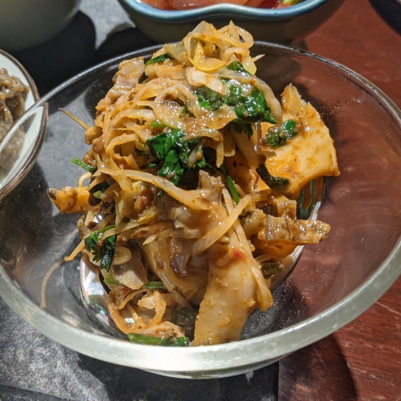 アワビカニミソトマト(南方中華料理 南三)