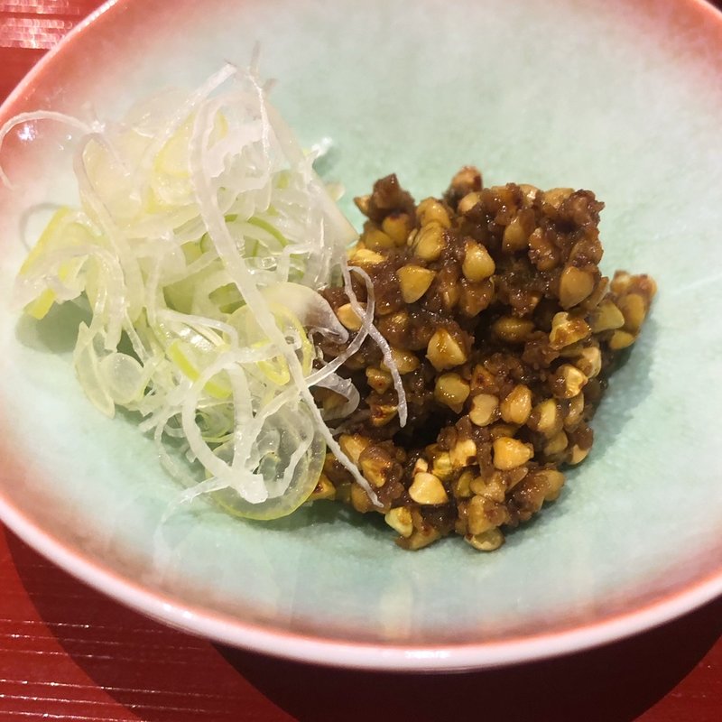 蕎麦味噌(もり蕎麦太田)