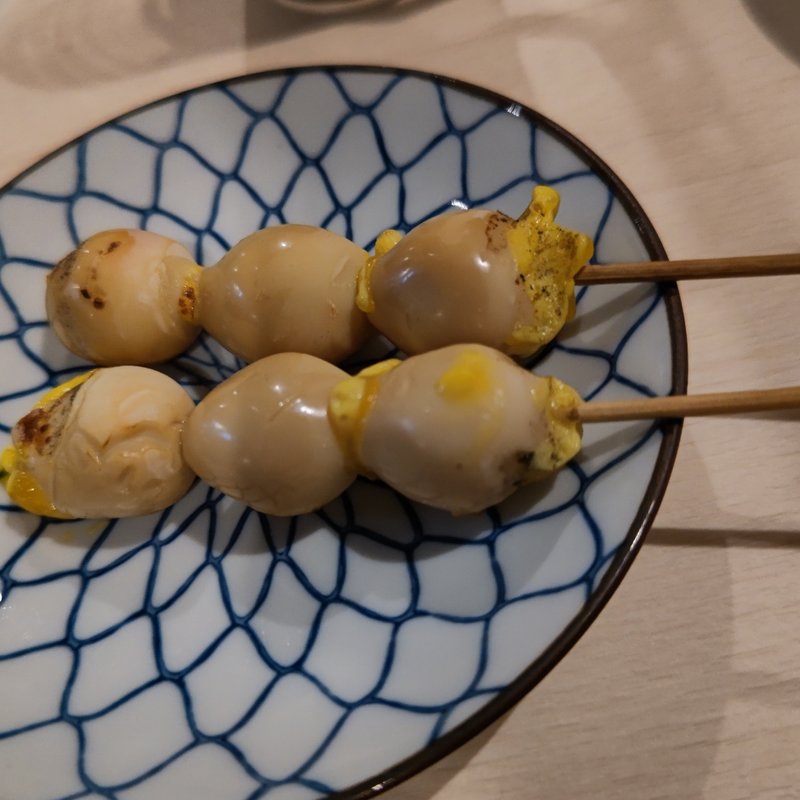 半熟？！うずら玉子(尋屋)