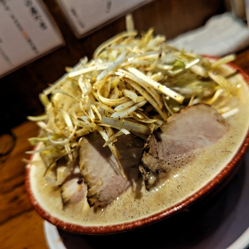 ラーメン(ネギ増し)(らーめん バリ男 )