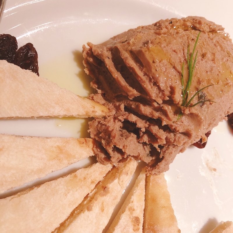 レバーのパテ(カフェドセット)