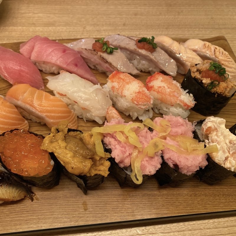 食べ放題(雛鮨西銀座)