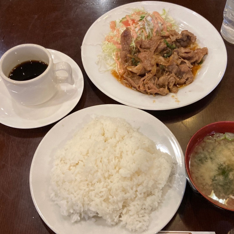 生姜焼き定食(暖母 （ダンボ）)