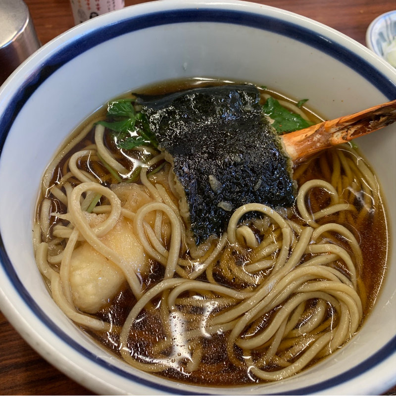 天ぷらそば（温）(玉乃屋)