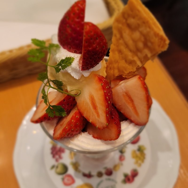 ミニパフェセット(京橋千疋屋 丸ビル 地下１階店)