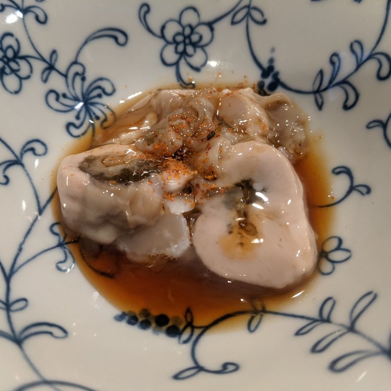 昆布森牡蠣(鮨 波づき)