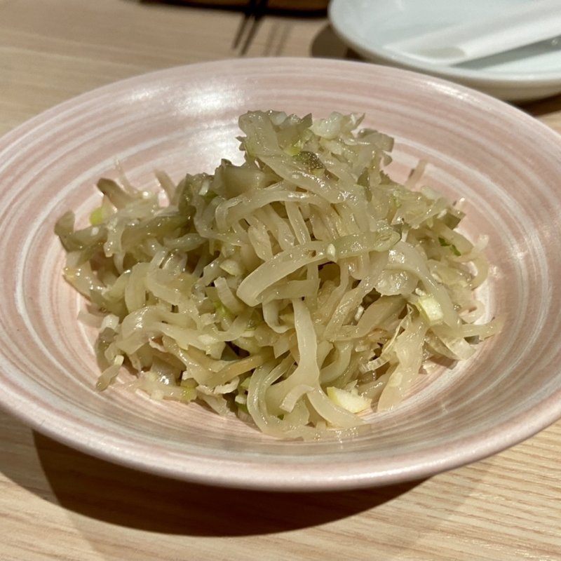 ザーサイもやし炒め(博多うまかもん小野)