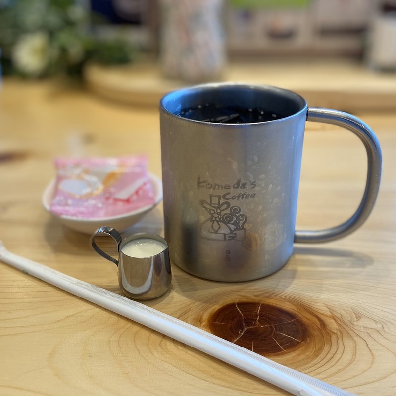 アイスコーヒー(珈琲所コメダ珈琲店 BINO栄店)