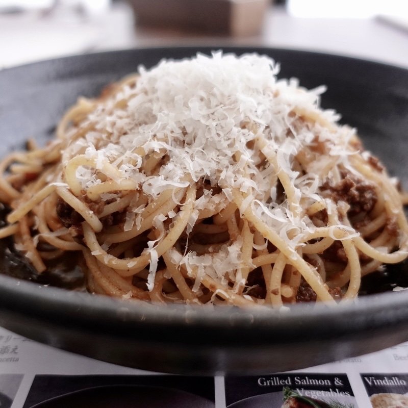 エゾ鹿肉と牛肉のボロネーゼ スパゲッティ(Atrium (All-Day Dining))