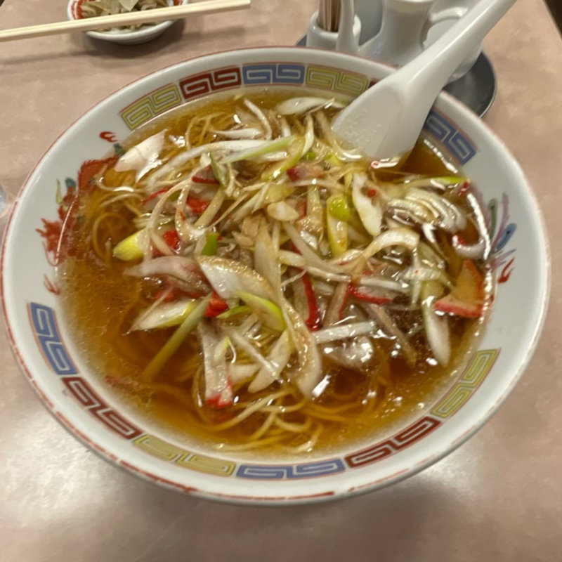 ネギソバ(安記)