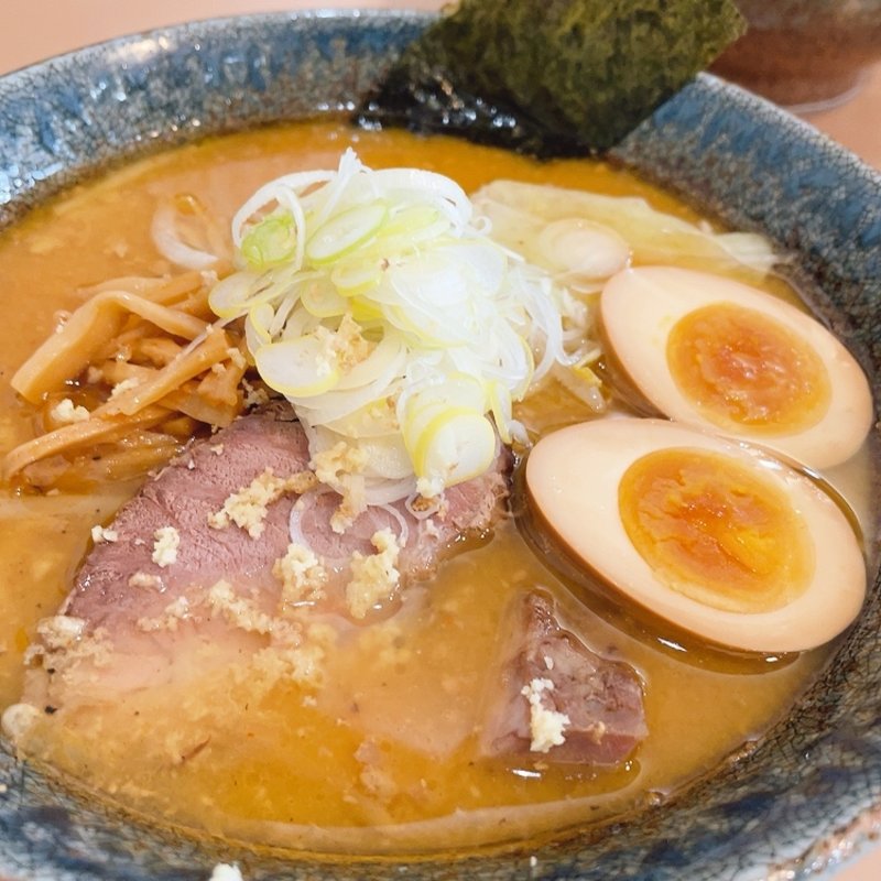味噌ラーメン　味玉トッピング(ピッコロ大将)
