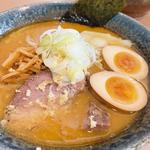味噌ラーメン　味玉トッピング