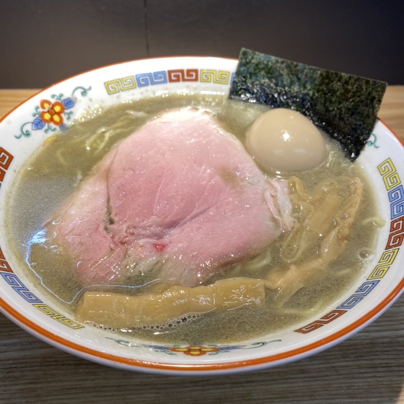 カニ煮干そば(煮干中華 余韻)