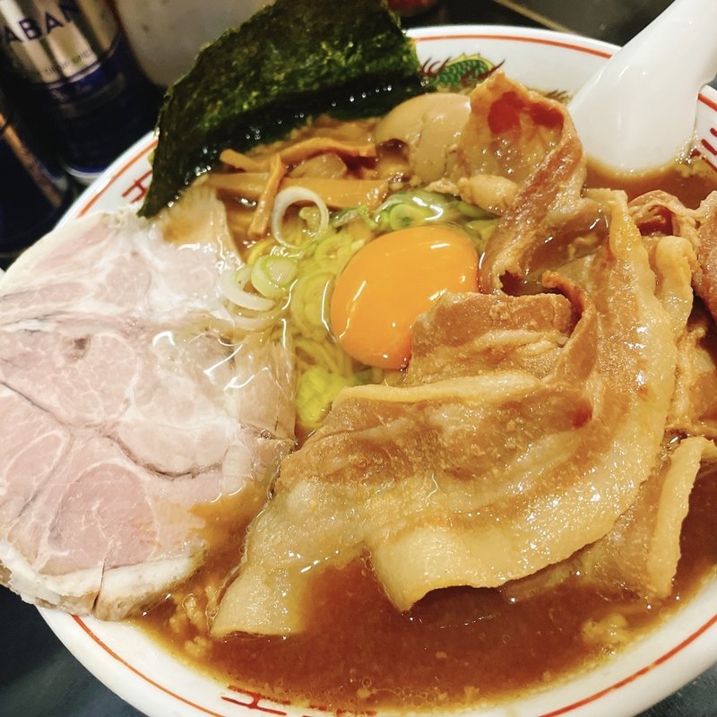 北寄貝スペシャル大盛り、つけたま(一条流がんこ総本家分家荒木町)