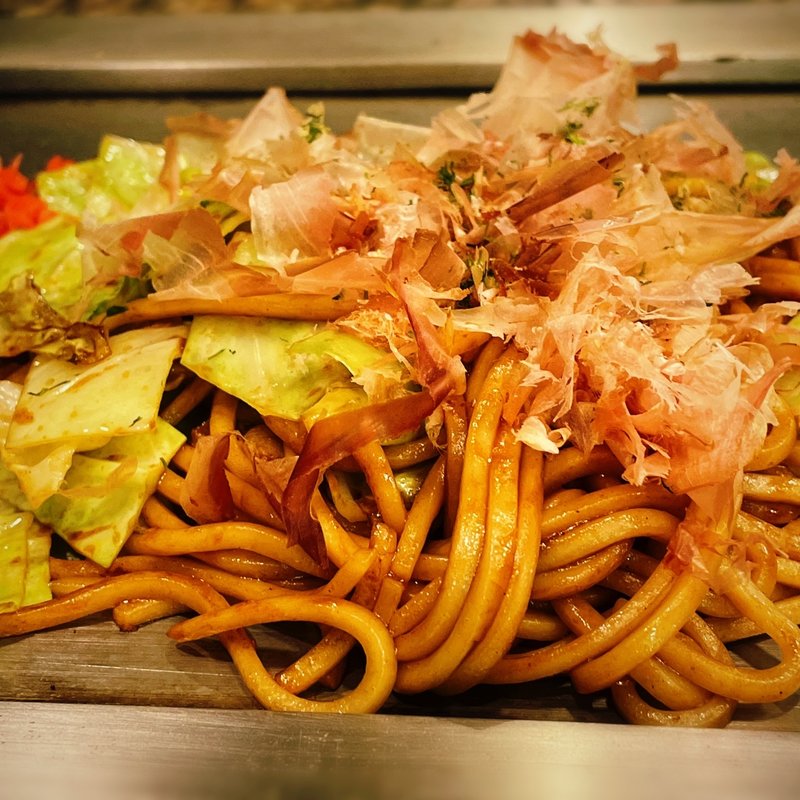 太麺焼そば(ぼてぢゅう 梅田店)