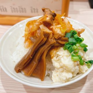 ねぎチャーシューめんま丼(ラーメン専科 竹末食堂)