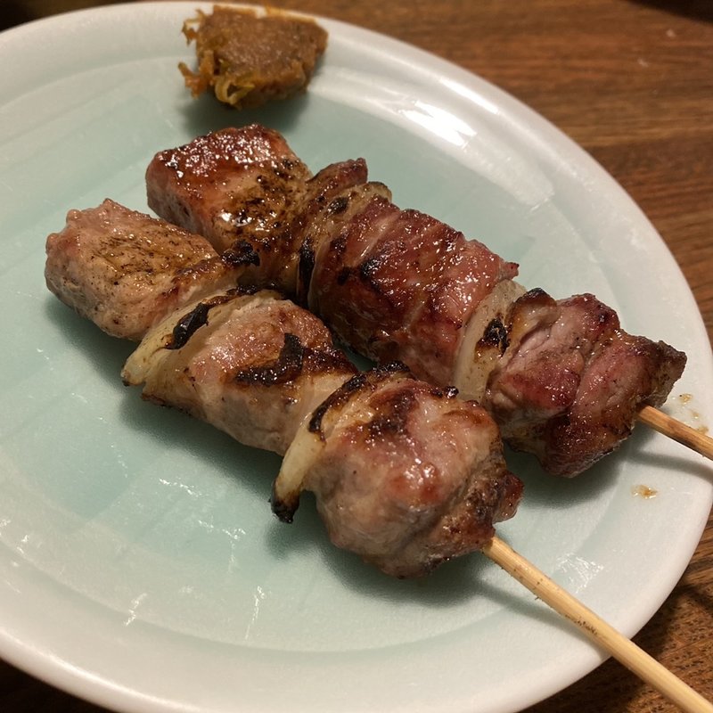 精肉からし味噌(やきとりの一平 札幌中央店)