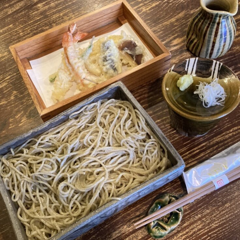 天ぷらせいろ大盛り(四天王寺 はやうち)