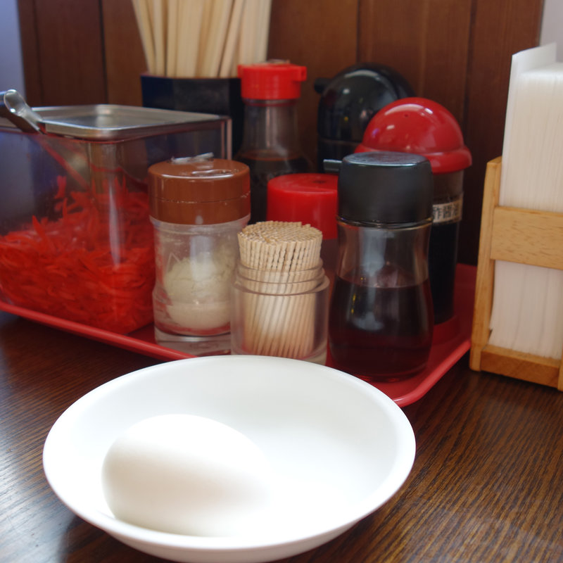 ゆで玉子(長崎亭 福重本店)