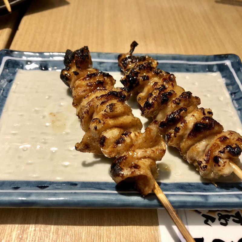 鶏皮(やきとりひびき庵別館本川越駅前店)