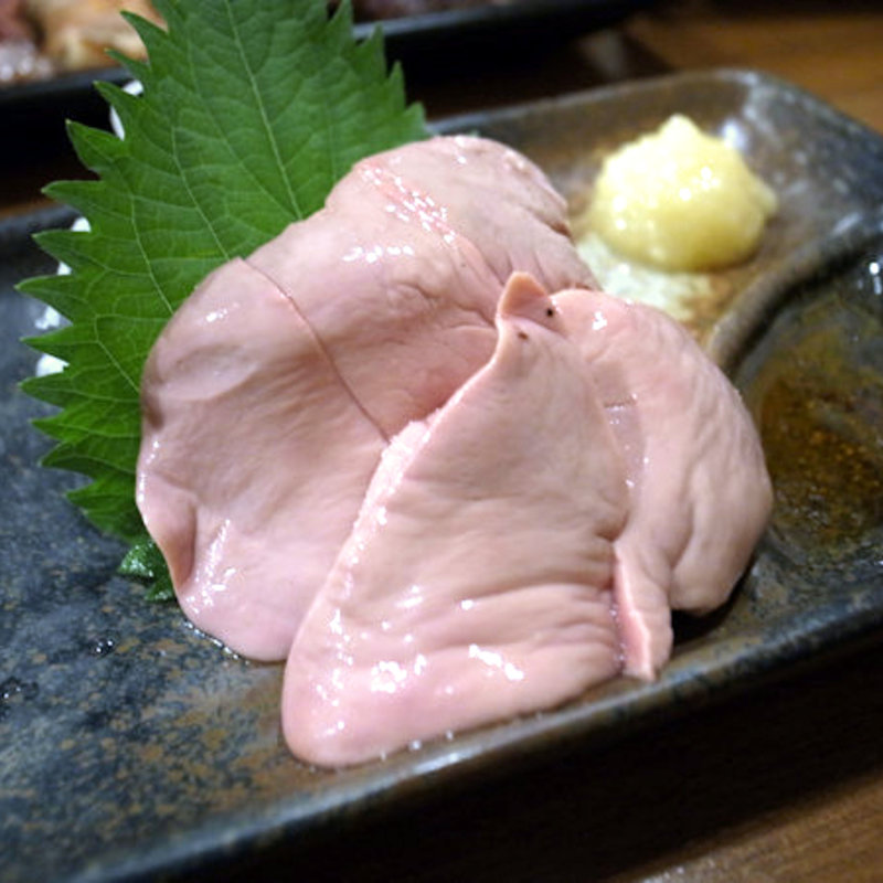 白レバー刺し(鳥道酒場)