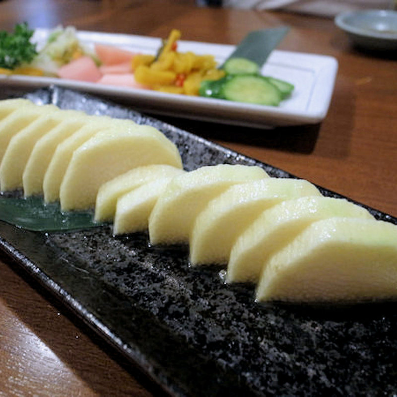 長芋のわさび漬け(鳥道酒場)