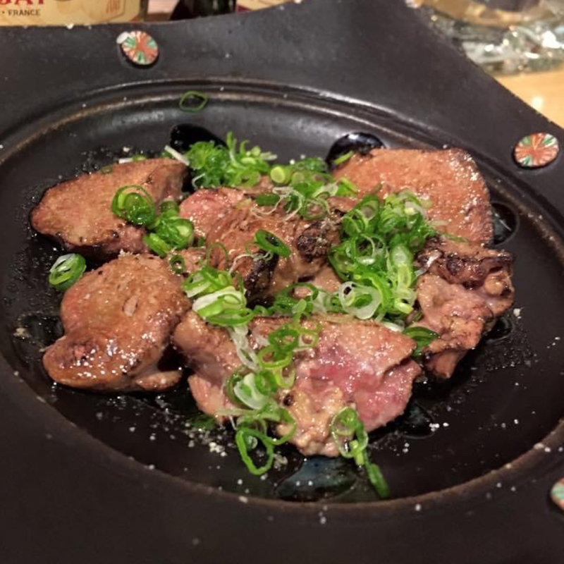 炙りレバー(梅家)