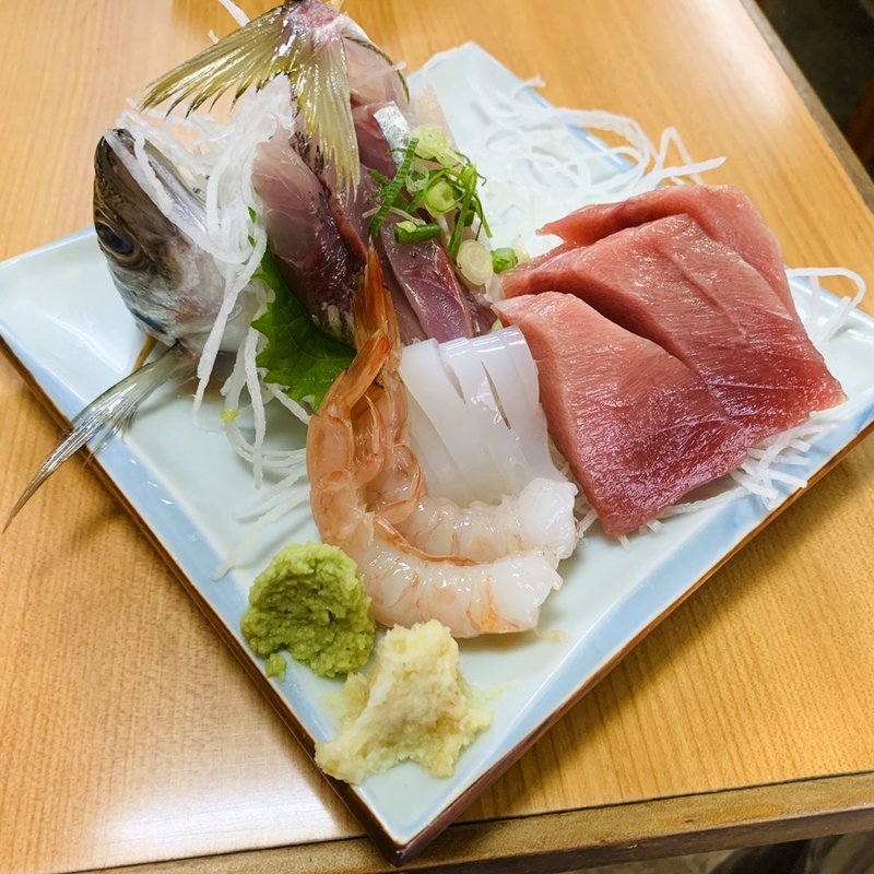 上刺身定食(ずう)