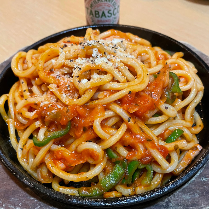 思い出ナポリタン(海鮮居酒屋 はなの舞五井西口店)