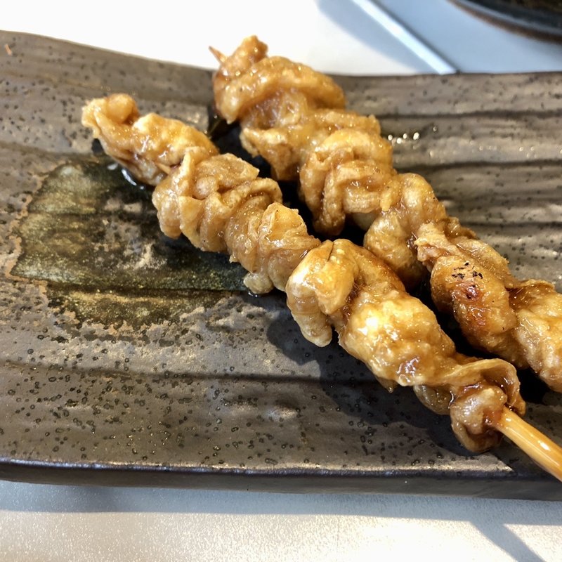 とり皮串(屋台屋 博多劇場 本川越店)