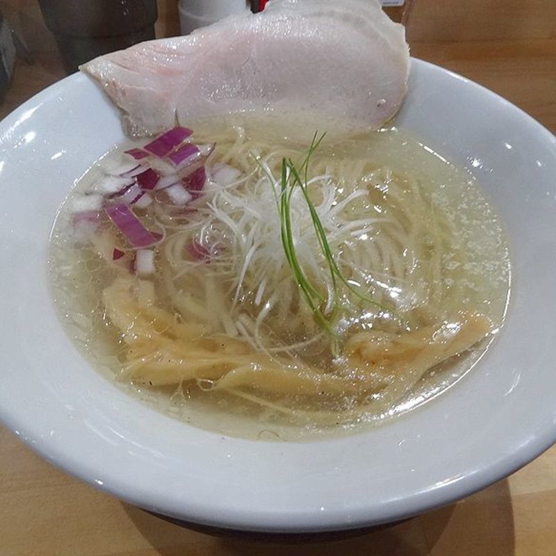 塩そば(彩りsoba 九兵衛 瓢箪山駅前店)