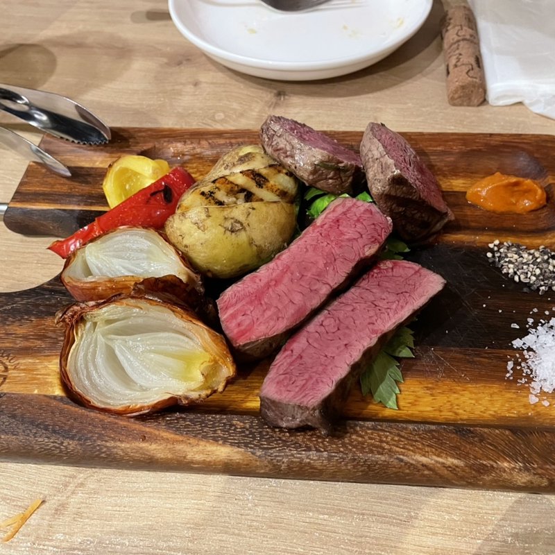 国産牛ハツのグリル(Osteria Chivo)