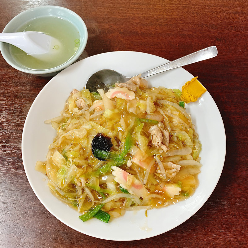 半チャン皿うどん(豊崎飯店)