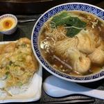 麺セット(雲呑麺+海老天玉子丼+マンゴープリン)
