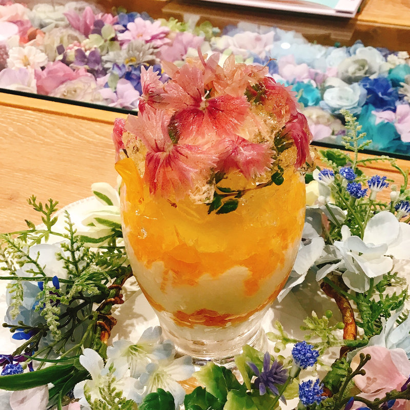 パルフェ・ド・フレール(パフェ&ジェラート　ラルゴ　ルクアイーレ店)