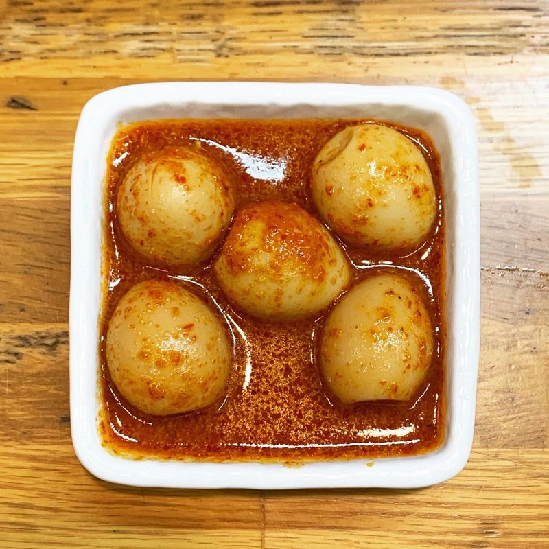 チンピラ玉子(味噌麺処 花道 （みそめんどころ はなみち）)